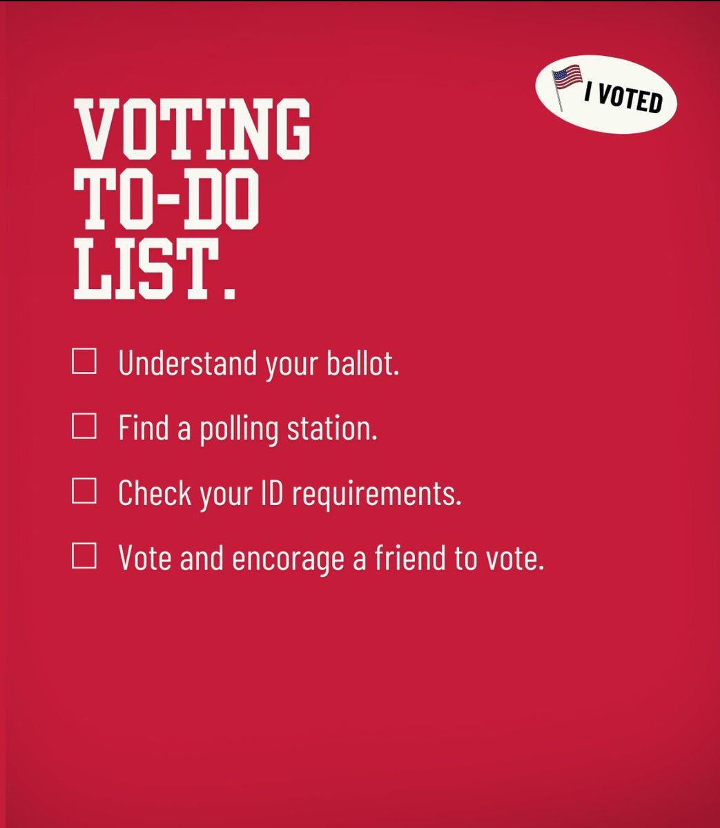 Don’t miss out on the opportunity to make your voice heard this fall by making a plan to vote! Know your rights! #LifetimeCardinal #TheTeam <a href="/Lifetime_Card/">Lifetime Cardinal</a> <a href="/theteamdotorg/">The Team</a>