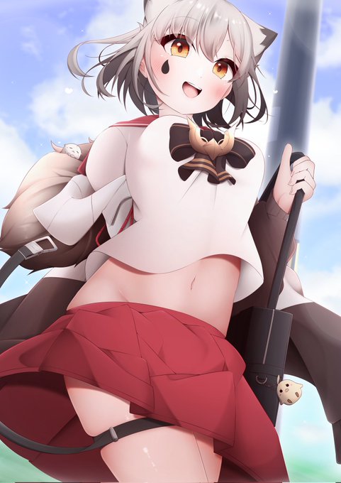 #いい推しの日 
涼月ちゃんを……涼月ちゃんを推すのです…………( ˇωˇ )💕 