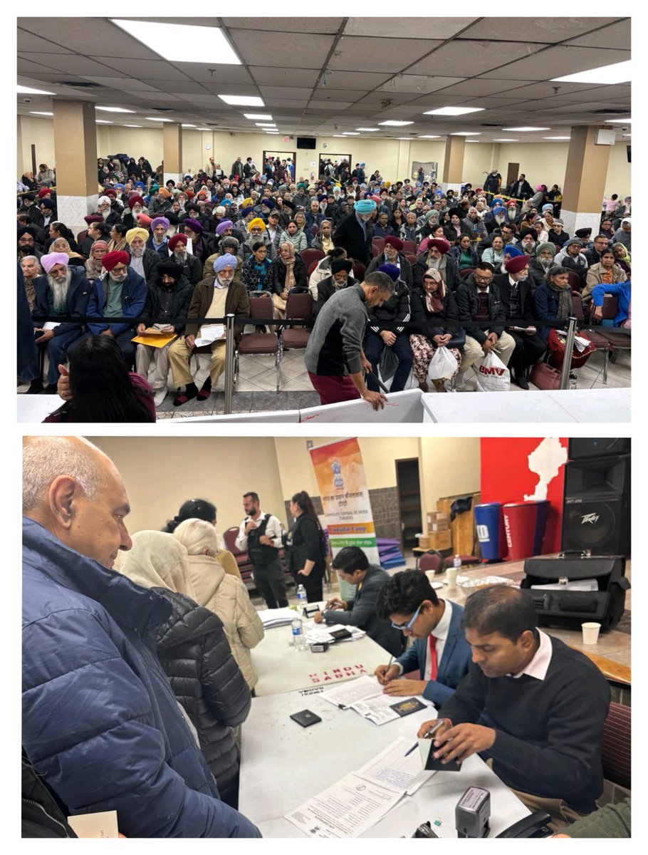 HCI_Ottawa's tweet photo. PRESS RELEASE 

"Violent disruption outside consular camp in Brampton, Ontario (Nov 3)"

@MEAIndia 
@IndianDiplomacy 
@diaspora_india 
@cgivancouver 
@IndiainToronto https://t.co/V7QNMmA4eR