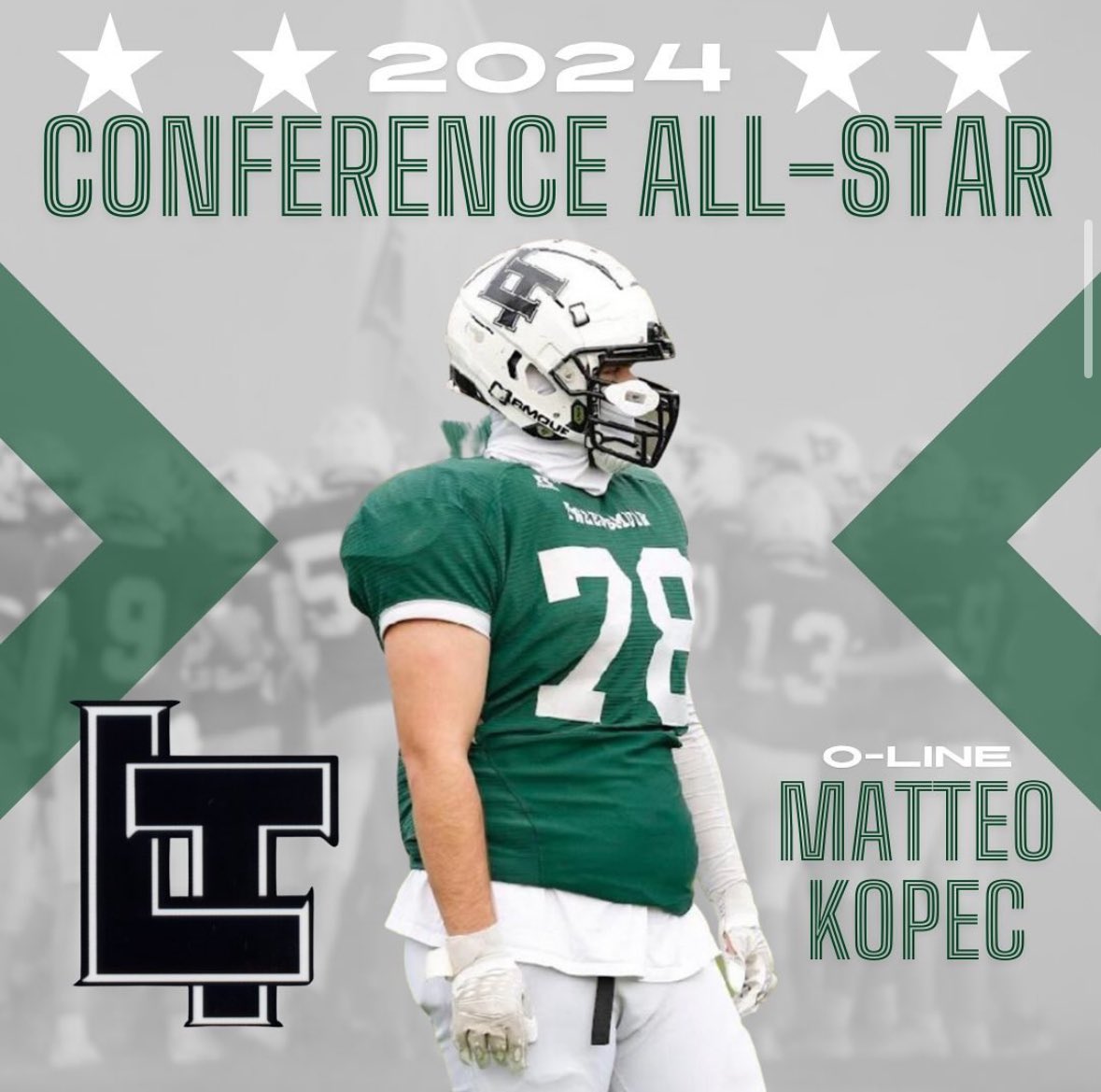 Matteo Kopec (@matteokopec_) on Twitter photo Iβm very grateful to announce that Iβve been selected as the top O-line in the Central conference and been named an All star , I wanna thank <a href="/CoachCarterLT/">Michael Carter</a> and all my coaching staff, jobs not finished playoffs loading.. Coaches please check out my hudl
hudl.com/profile/161008β¦ Iβm very grateful to announce that Iβve been selected as the top O-line in the Central conference and been named an All star , I wanna thank <a href="/CoachCarterLT/">Michael Carter</a> and all my coaching staff, jobs not finished playoffs loading.. Coaches please check out my hudl
hudl.com/profile/161008β¦