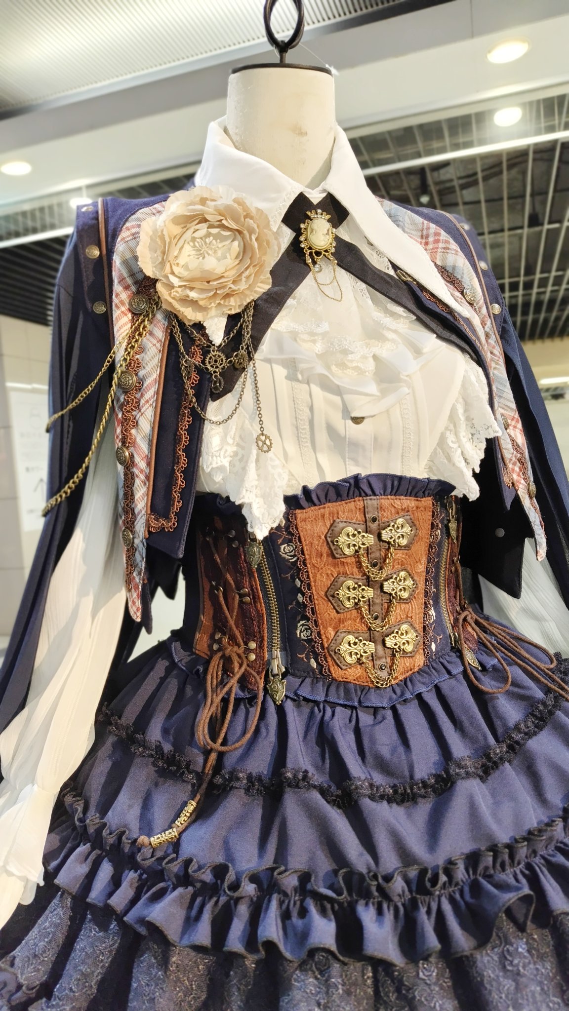 スカート和ゴス Rosy 怪しく 和ゴシックロリータ スカート和ゴス Rosy 怪しく 和ゴシックロリータ