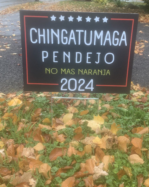 This sign is the winner this election