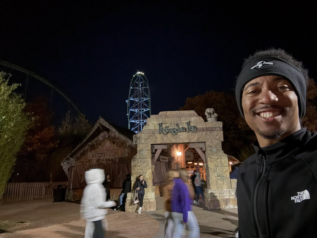 I went back to Great Adventure again today to get more laps on Kingda Ka!
