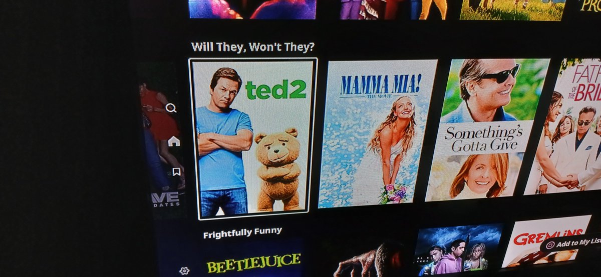 PixelatedMagnet's tweet photo. @SethMacFarlane Is he going to have to sex with that bear by the end of the movie? https://t.co/XggKMAjEHu