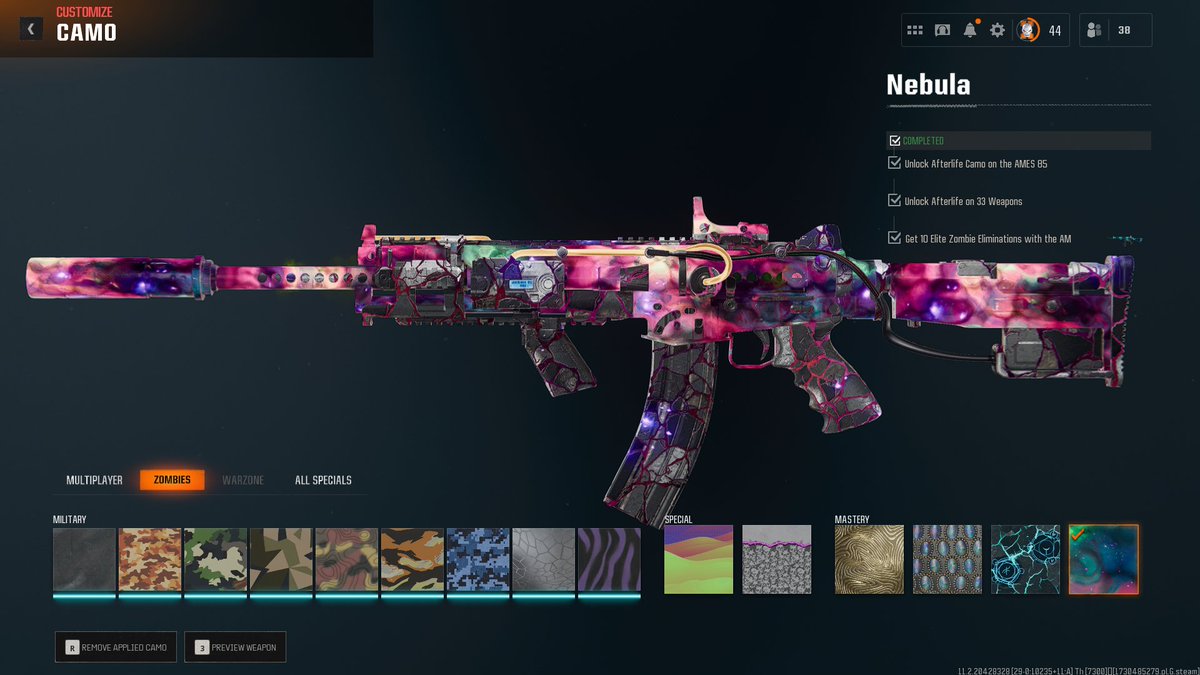 Nebula finally unlocked✅