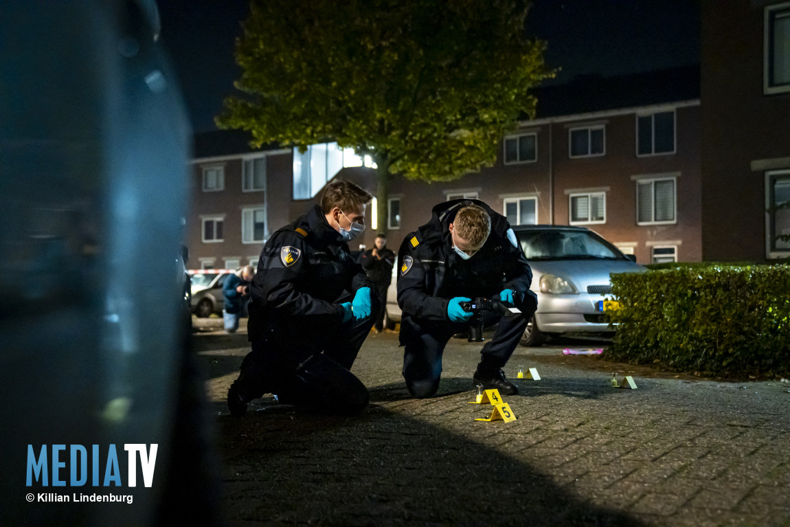 Schietpartij op Neercanneplaats in Rotterdam; meerdere kogels afgevuurd