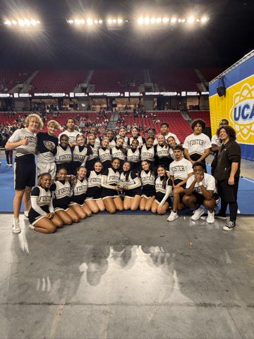 FHSABC_TX's tweet photo. Congrats to our Foster Competition team for placing 2nd today at UCA Regionals with a bid to Nationals!! Countdown to NCA regionals! #ptn #fosterfalcons #fosterhs #cheer #uca #ucaregionals https://t.co/7p2kmk6ked