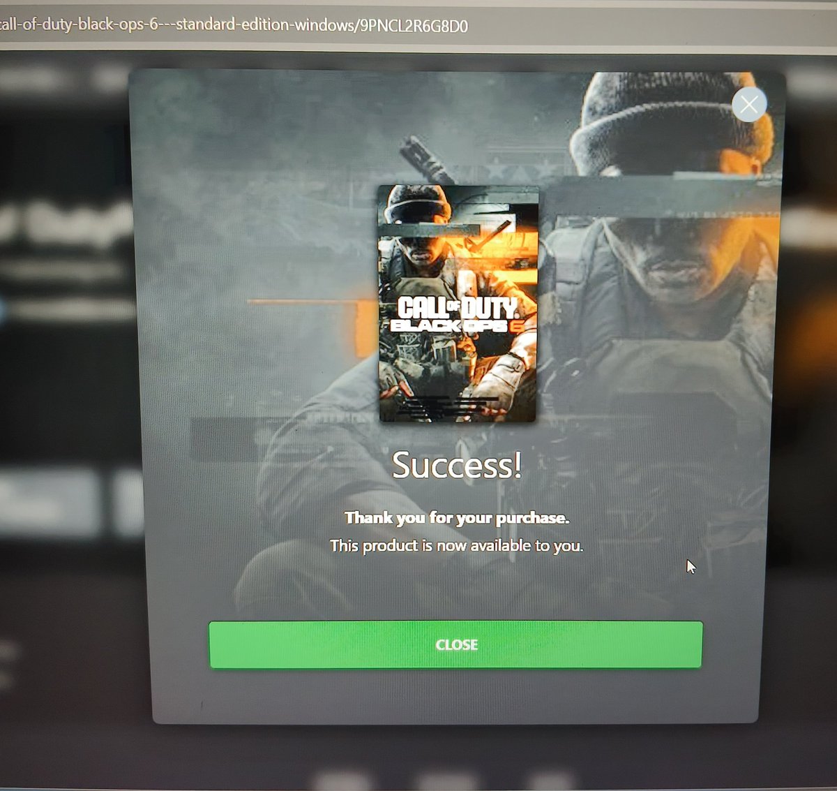 Finally got 
#BlackOps6 #CallofDuty