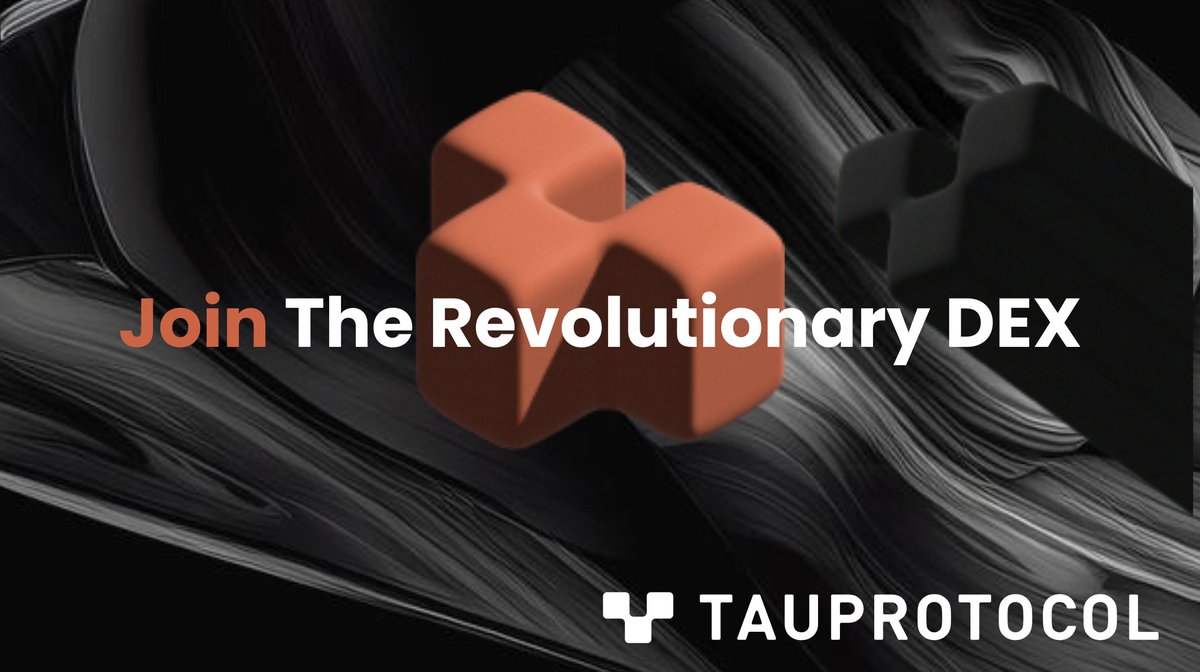 tau_protocol's tweet image. Tau Protocol’s about to shake up DEX trading—fast transactions, deep liquidity, no middlemen. Built for degens, by degens. 🔥

Counting down… get ready. #TauProtocol #Preps