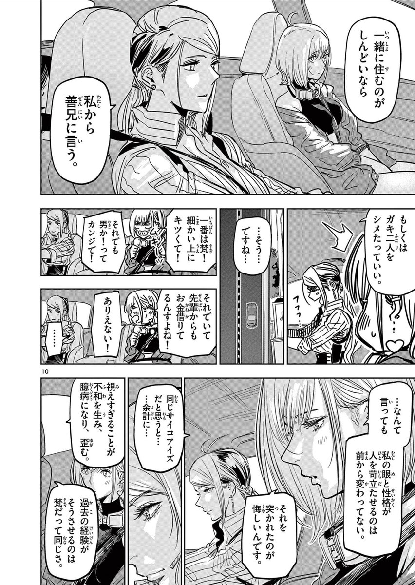 特殊な「目」を持つ刑事たちが事件を捜査する話(4/4)
#漫画が読めるハッシュタグ #サイコアイズ
つづき↓https://t.co/6NeEf5MJLM
11話webで更新されました!
#サンデーうぇぶり アプリだと12話まで全部読めます↓ https://t.co/9H2bZPM25Y