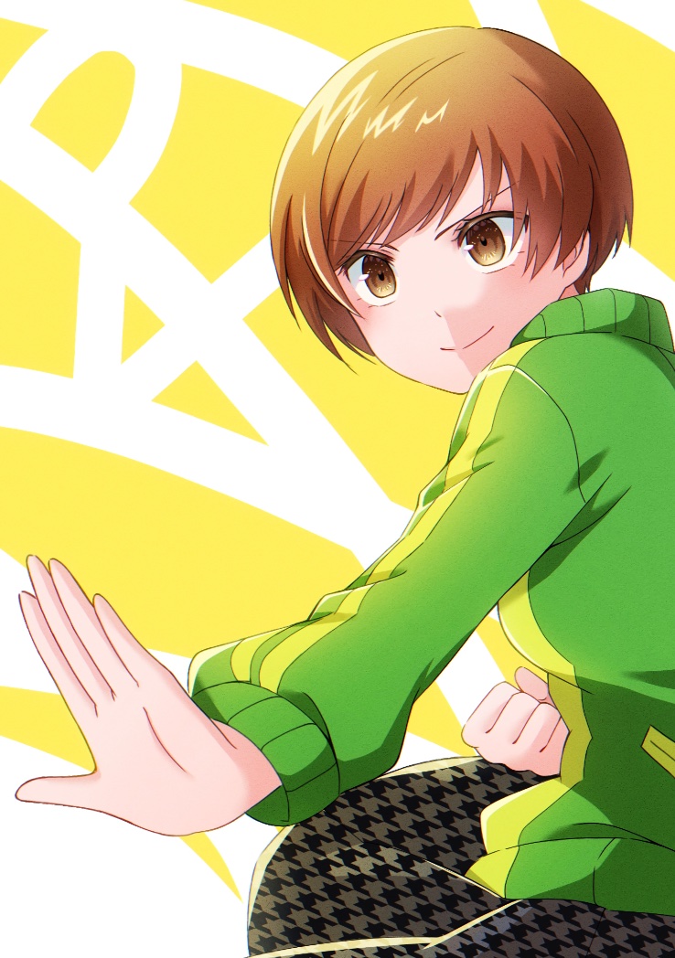 里中千枝 「今日はいい推しの日!千枝ちゃんは可愛いぞ(再掲です) 」|くれはのイラスト