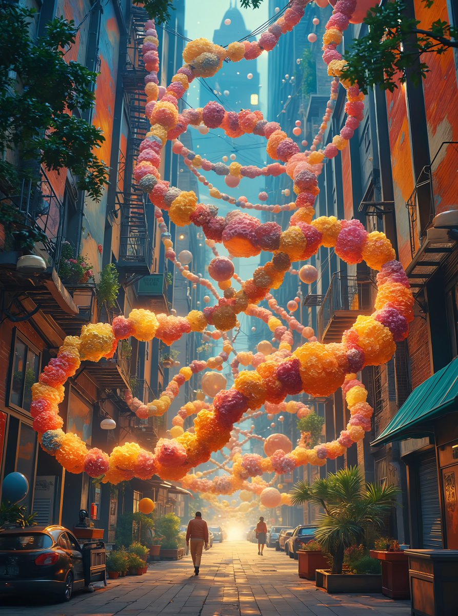 Experience The Weave of Voices, an immersive installation transforming urban spaces into vibrant tapestries of stories &amp; cultural identities! 🧵 Interactive threads unlock audio narratives &amp; connect us to shared experiences. #Cybergenix #AIart #PublicArt #CommunityArt