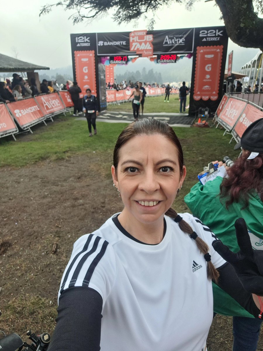 tanyaramburu's tweet image. FINISHER ✌️ 
#12K #HubTrail #OrgullosamenteRunner 
#Terrex #Adidas #TrailRunning