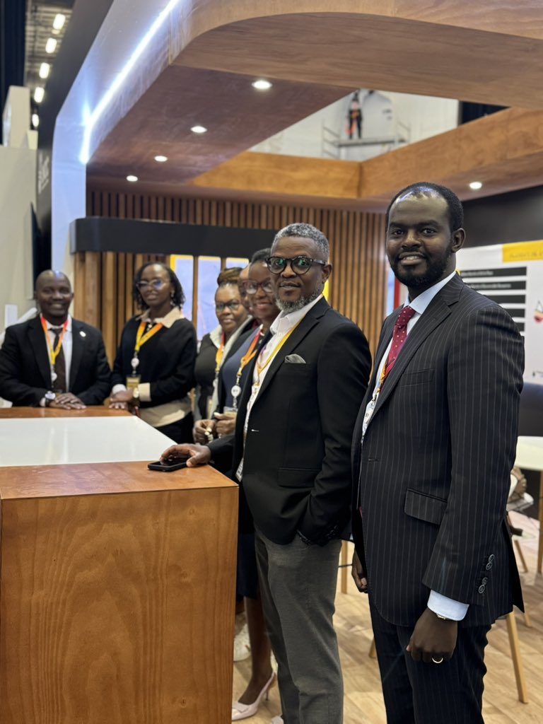 Opiaiya's tweet photo. On the stump this week for Uganda’s oil and gas sector at the Africa Energy Week, Cape Town https://t.co/TtU1DcbmDb