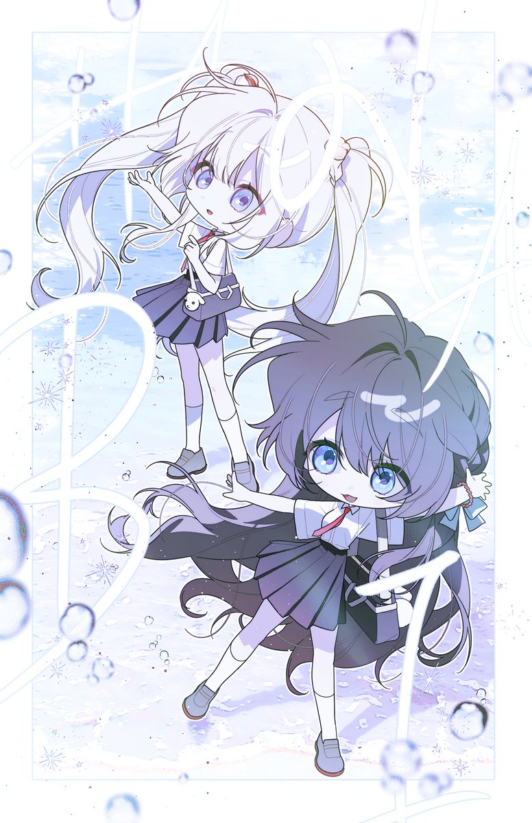 커미션 작업물입니다.
신청 감사드립니다!🩵🤍☺️
두번째 SD는 소정의 디자인 서비스가 추가되어있습니다!