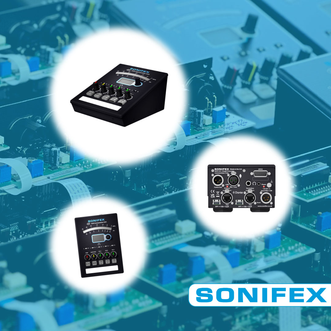 tripleaudio's tweet photo. Sonifex | Dante- commentator unit 🎙

In september heeft @SonifexLtd die nieuwe AVN-CU1 uitgebracht!

Bekijk de AVN-CU1 in onze webshop: Sonifex AVN-CU1-DANTE Commentator Unit | Triple Audio B.V. | Engineering &amp; Broadcast
#Engineering #sonifex #TripleAudio #Broadcast #studio https://t.co/0hqW2i1dsT