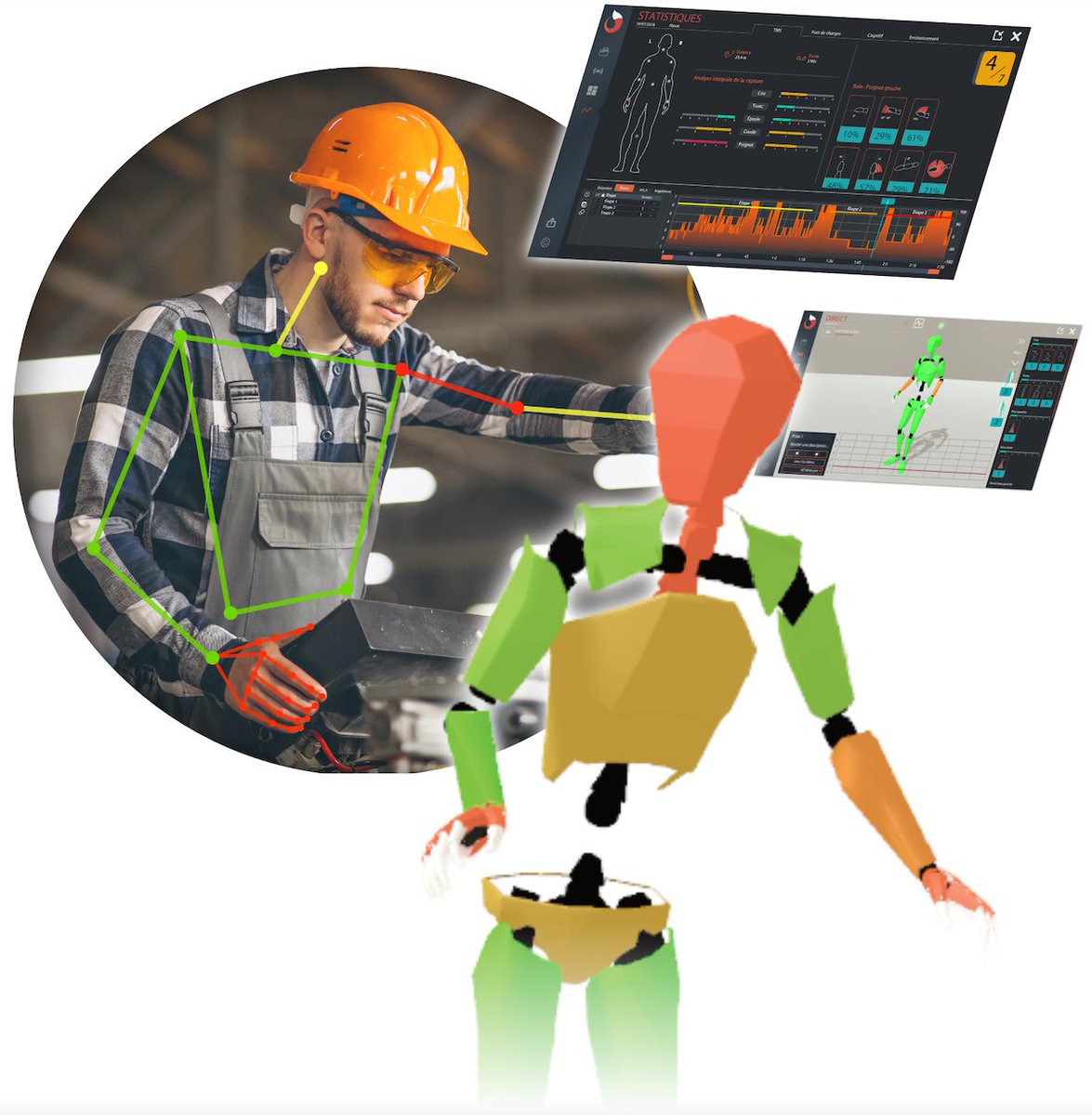 Nawo utilise des jumeaux numériques pour analyser et quantifier les facteurs de risques. Cette solution, développée par l'entreprise HRV, est une suite logicielle d'ergonomie. swll.to/yRhmyW
<a href="/NAWO_Solution/">NAWO</a> <a href="/HRV_Simulation/">HRV</a> #digitaltwin #sante #recherche