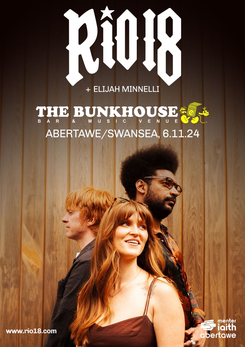 NOS FERCHER! WEDNESDAY! Rio 18 @ The Bunkhouse - mailchi.mp/menterabertawe…