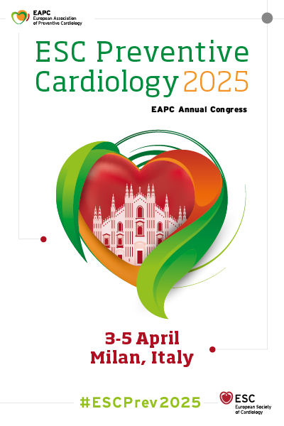 Silvia Castelletti (@silcastelletti) on Twitter photo #ESCPrev2025 This is YOUR congress! the international place for #preventive #cardiology: primary&secondary #prevention, #riskfactors& #cardiac #rehabilitation, epidemiology & #sportscardio! Don't miss it: abstracts submission deadline Nov 21st!
<a href="/escardio/">European Society of Cardiology</a> <a href="/EAPCPresident/">EAPCPresident</a> <a href="/EJPCEiC/">EJPC Editor-in-Chief</a> #ESCPrev2025 This is YOUR congress! the international place for #preventive #cardiology: primary&secondary #prevention, #riskfactors& #cardiac #rehabilitation, epidemiology & #sportscardio! Don't miss it: abstracts submission deadline Nov 21st!
<a href="/escardio/">European Society of Cardiology</a> <a href="/EAPCPresident/">EAPCPresident</a> <a href="/EJPCEiC/">EJPC Editor-in-Chief</a>
