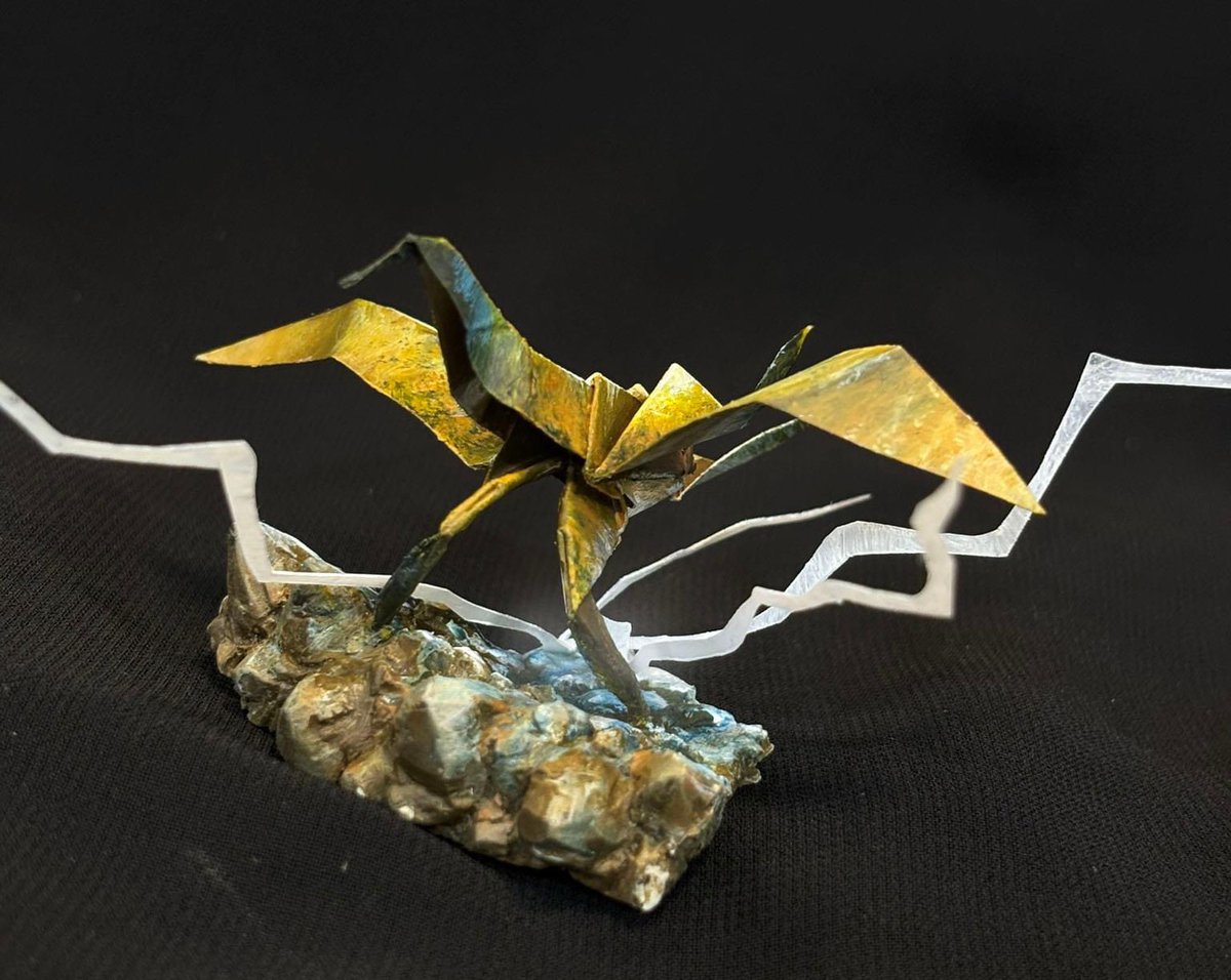 maskman626's tweet photo. I made the legendary low poly Ray Dau 

#MHWBeta 
#MonsterHunter https://t.co/7mMItlFDBJ
