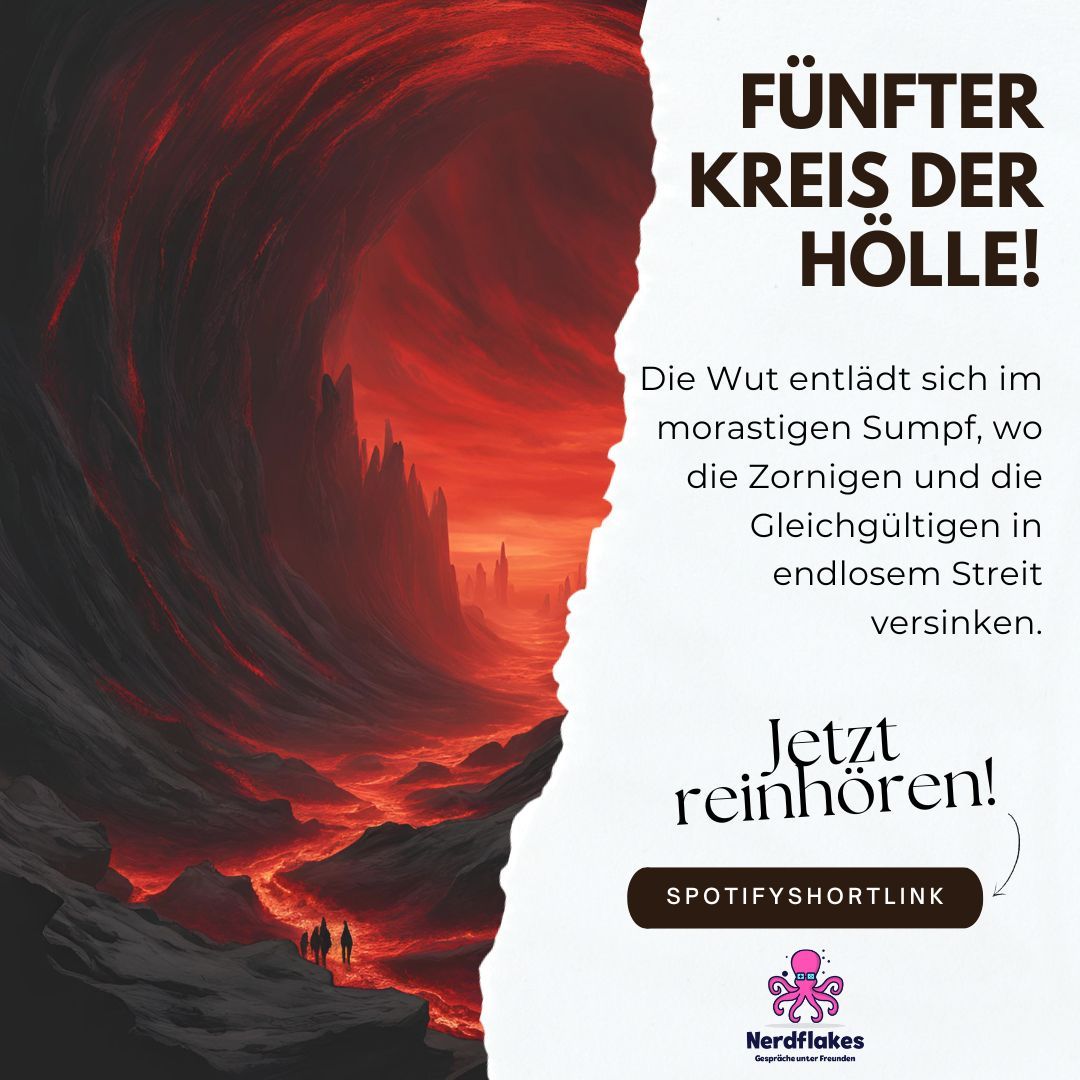 nerdflakes's tweet photo. #TeamDachschaden #Nerdflakes #Podcast #Halloween #Spooktober #Hölle #Dante #Mythologie
#juvihatspaßanhashtags
https://t.co/9lTIUJETYW https://t.co/Xy2KDZi4gI
