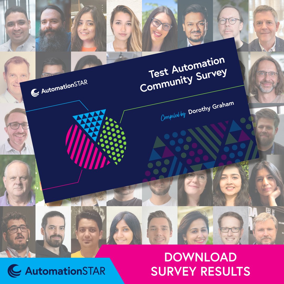 Get ready to uncover the surprising insights from our community test automation survey, led by Dorothy Graham.  Did you know that 1 in 5 test automators are struggling to meet unrealistic expectations? Check out the full report: shorturl.at/9inEo