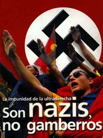 Ververipen's tweet photo. Son nazis, no son gamberretes, matan.
No son hechos aislados, son grupos organizados
No son tribus urbanas, son terroristas
No son vándalos, son asesinos
Son NAZIS su ideología es el odio, su lenguaje es la violencia y su instrumento es el miedo.
ANTIFASCISTA SIEMPRE!!! https://t.co/9lxccmxyBv