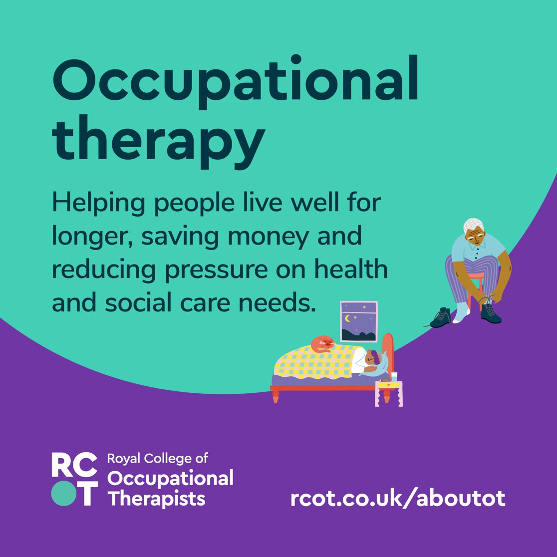 Happy #OTweek 2024. 
Occupational therapists have so much to offer in health, social care and society. Find out more loom.ly/zmv2z_0  #OccupationalTherapy #CumbriaUni #RCOT