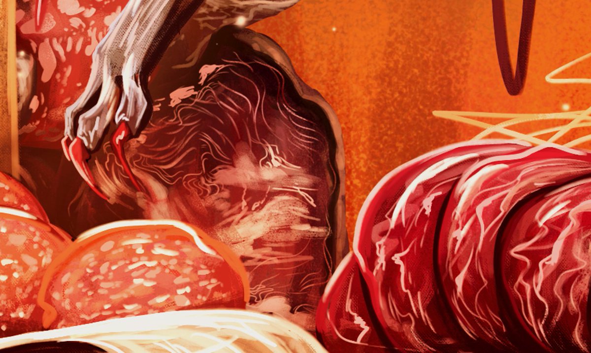 valonia_art's tweet photo. 🌟[ANNONCE]🌟

C'est ce soir que le seul, l'unique, DRAGON SAUCISSON vous est dévoilé à 18h30. 

Soyez au rendez-vous 🩶