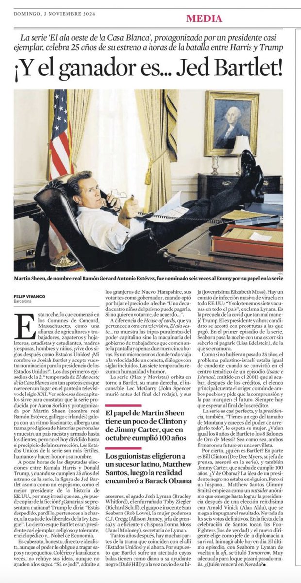 Está muy bien este artículo de @FelipVivanco en <a href="/LaVanguardia/">La Vanguardia</a> 
lavanguardia.com/series/2024110…
Y el libro de <a href="/PresnoLinera/">Miguel Presno Linera</a> en <a href="/CineyTirant/">Cine y Derecho - Tirant lo Blanch</a> también 
cineyderecho.tirant.com/libros/?pg=2#