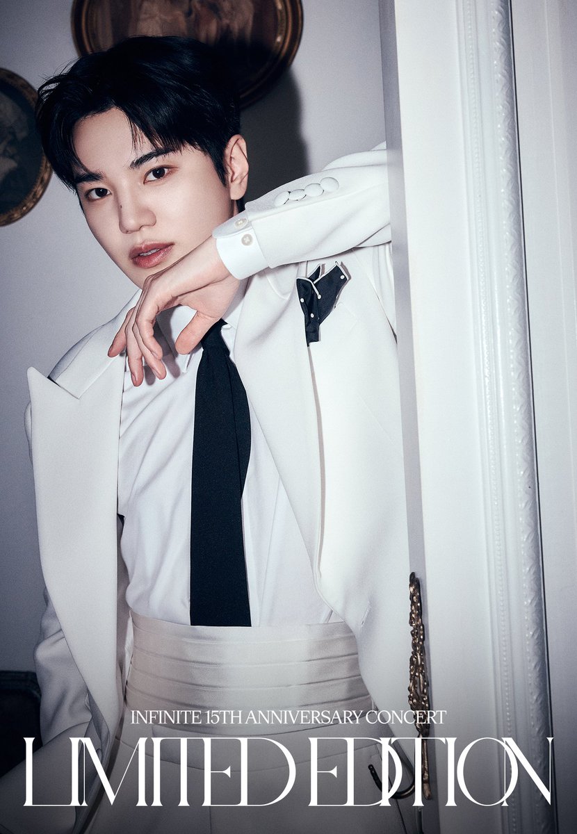 2024 - 2025 INFINITE
15TH ANNIVERSARY CONCERT
<LIMITED EDITION> Individual Poster #2 

♾️공연 일시
2024.12.06 (FRI) PM 20:00
2024.12.07 (SAT) PM 18:00
2024.12.08 (SUN) PM 17:00

♾️공연 장소
KSPO DOME

♾️예매처
티켓링크 (ticketlink)
ticketlink.co.kr/product/52808

#인피니트
