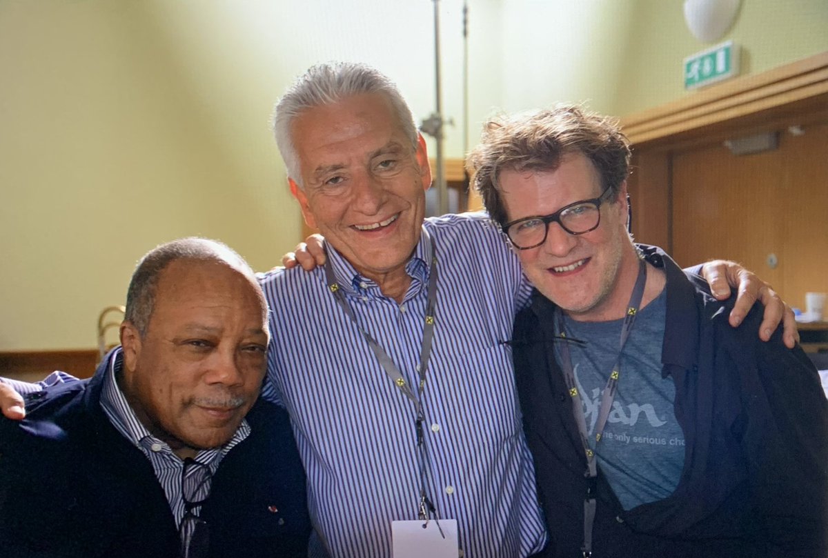 Saddened to read just now of the passing of the great Quincy Jones. 
I had the immense thrill to get the opportunity to work briefly with him back in 2012 for a concert in Gdansk. A very special memory for me.
Thank you for all the music sir. RIP 

#quincyjones