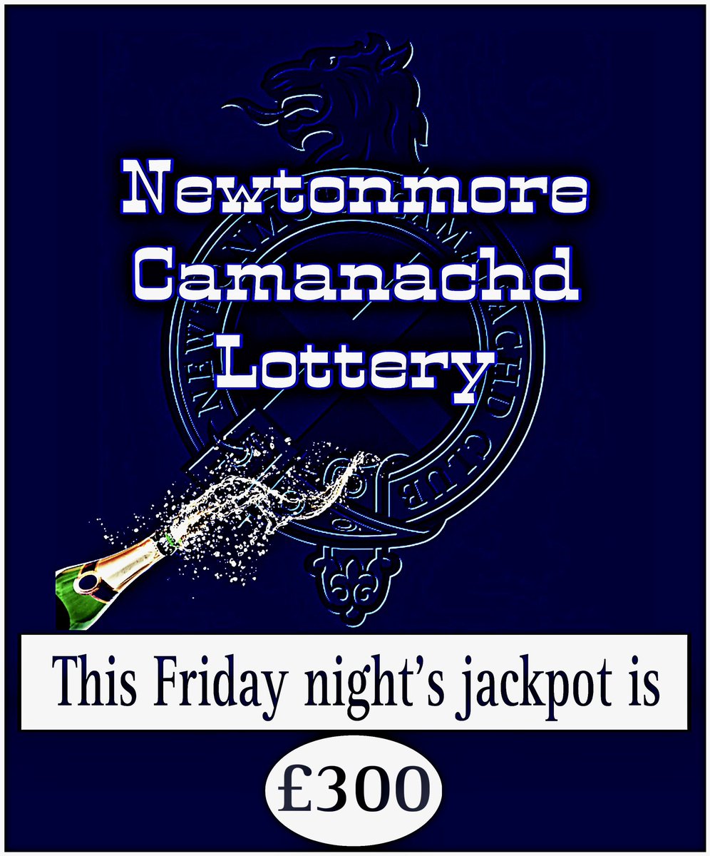 This Friday night’s lottery jackpot is £300

Buy tickets online at the link below.
Every line you buy helps us to keep playing shinty at the Eilan from Primary to First Team level,  thank you 💙

play.clubforce.com/play_newa.asp?…