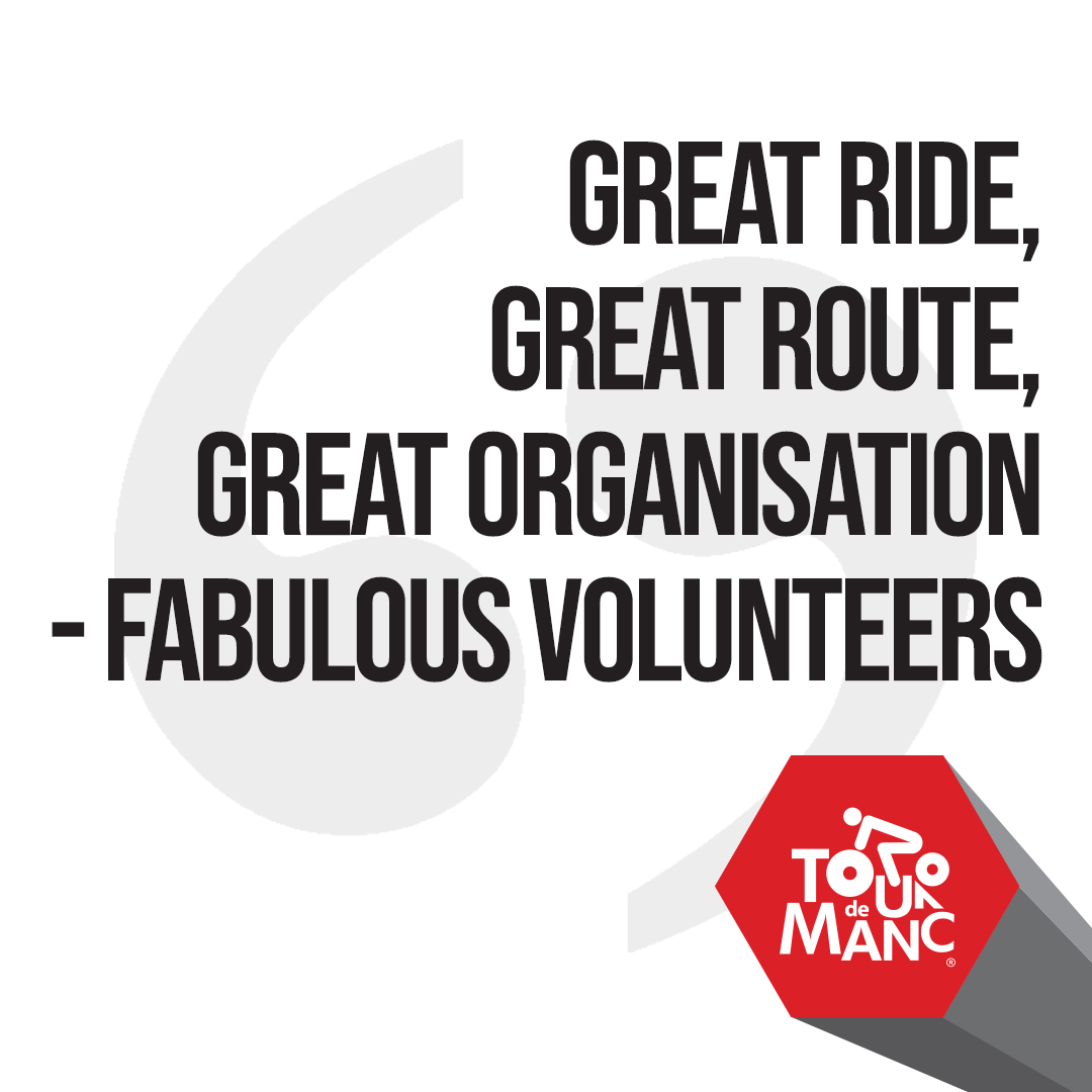 A glowing review from one of last year’s participants – the pressure is on to make 2025 even better!

#TourdeManc25

tourdemanc.co.uk