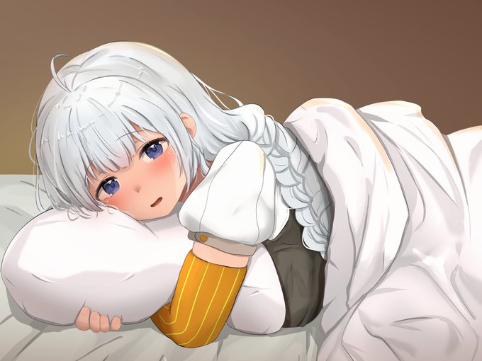 リクエストありがとうございました!
ベッドでこちらを見てるあかりちゃん 