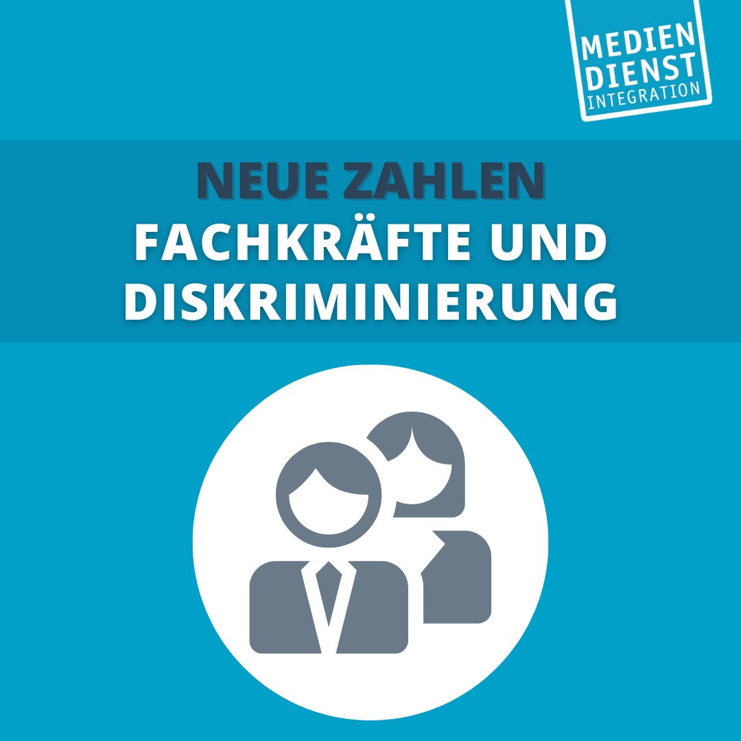 Neue Zahlen: Jede fünfte ausländische Fachkraft berichtet von #Diskriminierung am Arbeitsplatz
➡️ Ergebnis neuer Befragung des <a href="/iab_news/">IAB</a>.
➡️ Außerdem: Bürokratie &amp; Visumserteilung Hindernis für #Fachkräfte.
➡️ Diese und weitere Studien in unserem Dossier: mediendienst-integration.de/desintegration…