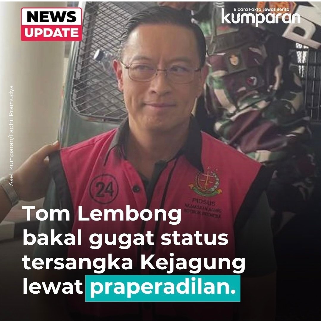 yaniarsim's tweet photo. Ex Pengacara Amin, Pak Ari Yusuf Amir mengatakan semua sudah selesai, @tomlembong akan gugat balik soal statusnya sbg tersangka.
1 kata......Lawan 🔥
#Reuni411IslamBangkit https://t.co/9WTOMj4Rsv