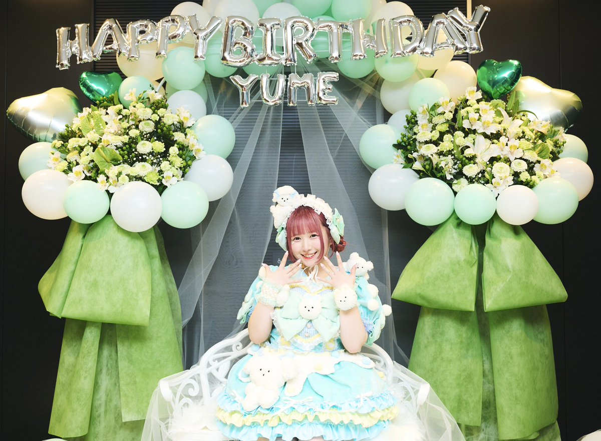official_appare's tweet image. 💚🎂💚🎂💚🎂💚🎂💚🎂💚🎂💚🎂
永堀ゆめ(@appare_yume )生誕祭2024🎂
ありがとうございました♡♡
緑でいっぱいの素敵な景色を
ありがとうございました💚
最幸の1年になりますように💓
#ゆめちゃんに夢中
💚🎂💚🎂💚🎂💚🎂💚🎂💚🎂💚🎂
