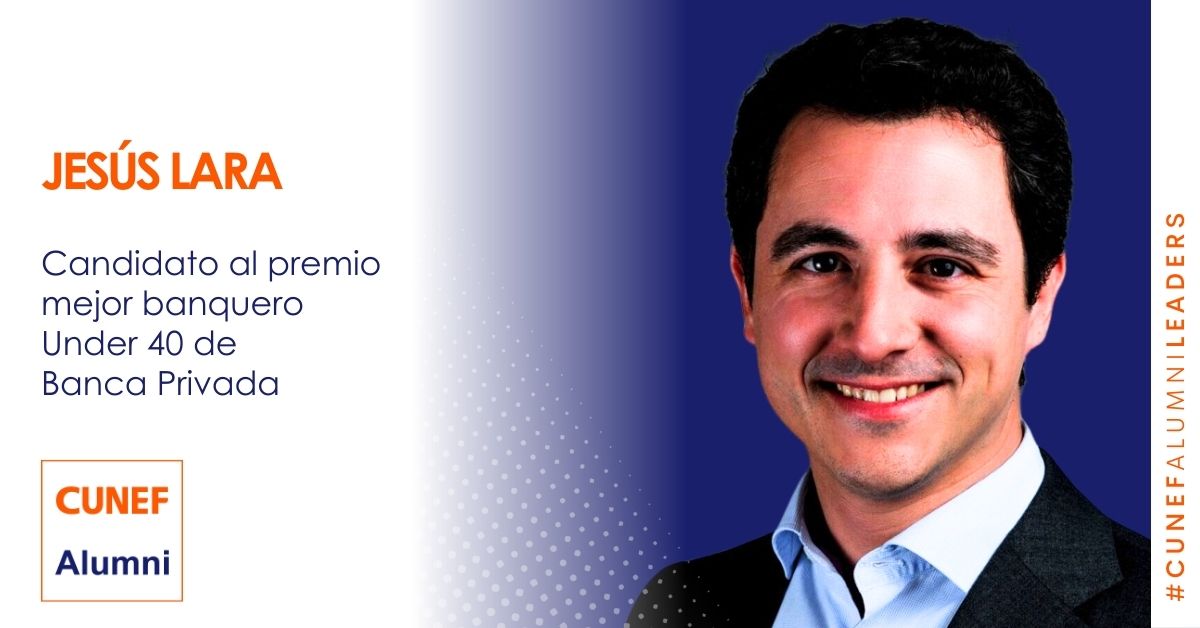 Desde CUNEF Alumni, queremos felicitar a Jesús Lara <a href="/astiaso_j/">Jesús Lara Astiaso</a> , miembro de nuestra comunidad, por su candidatura al premio Mejor Banquero Under 40 de Banca Privada en los FundsPeople (ES) Awards 2025. 
cunefalumni.com/news/2212443

#CUNEFAlumni #OrgulloCUNEF #FundsPeopleAwards2025