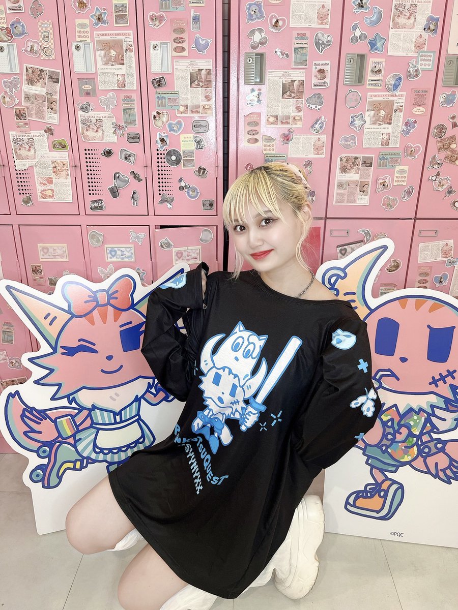choa_plus's tweet photo. ポンコツクエスト✖PSYNIXX
のコラボアイテムが入荷しました🖤🙆🏻‍♀️
カラーはホワイトとブラックの２色展開で特にブラックが人気となっております🫶🏻
#ポンクエ #原宿 #竹下通り https://t.co/YYuwoG6QSL