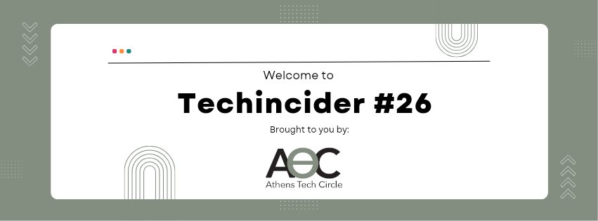 AthTechCircle's tweet image. Your weekly guide into the Greek tech ecosystem, featuring top startups, investment news, innovations, and key players shaping the future of tech. See what&apos;s happening this week #Athens #TechTrends #Investments #Startup #Innovation #Capital athenstechcircle.beehiiv.com/subscribe