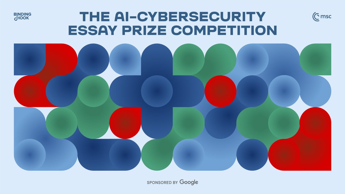 📣 Munich Security Conference (<a href="/MunSecConf/">Munich Security Conference</a>) and Binding Hook proudly announce the AI-Cybersecurity Essay Prize Competition, inviting experts to explore the impact of Artificial Intelligence on cybersecurity.

For full submission details, visit: bindinghook.com/ai-cybersecuri…