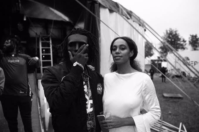 Solange might be the biggest Drill fan we don’t know about