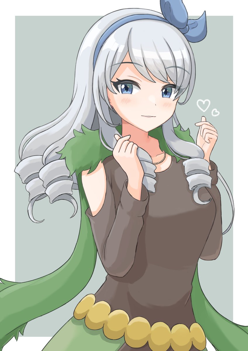 「お嬢様の指ハート」
#山内あおば　#Yocco18