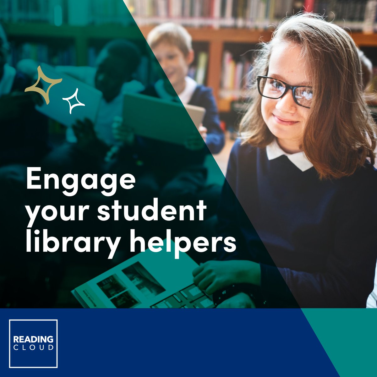 Offer your library helpers experiences that go beyond the basics of book scanning 📚.

Empower your pupils to become enthusiastic champions for reading, while helping them build their confidence and social skills.

Read more 👉 okt.to/2FswEL