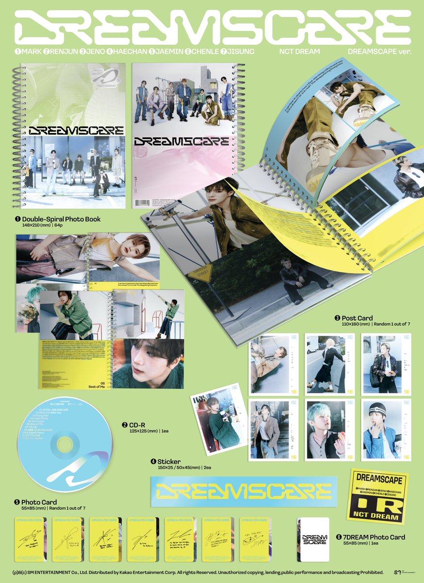 NCTsmtown_DREAM's tweet photo. NCT DREAM 【DREAMSCAPE】 Album Details (DREAMSCAPE Ver.)

YES24 ➫  https://t.co/1HlKaEmiw9 
핫트랙스 ➫  https://t.co/8h3BYdyEeV 
알라딘 ➫  https://t.co/ZqRgp4oXdX 
SMTOWN&STORE ➫ https://t.co/wo854FDJRk 

💿 Pre-order&save&add
https://t.co/W9cq5SWpyw  

#NCTDREAM #DREAMSCAPE
#NCTDREAM_DREAMSCAPE