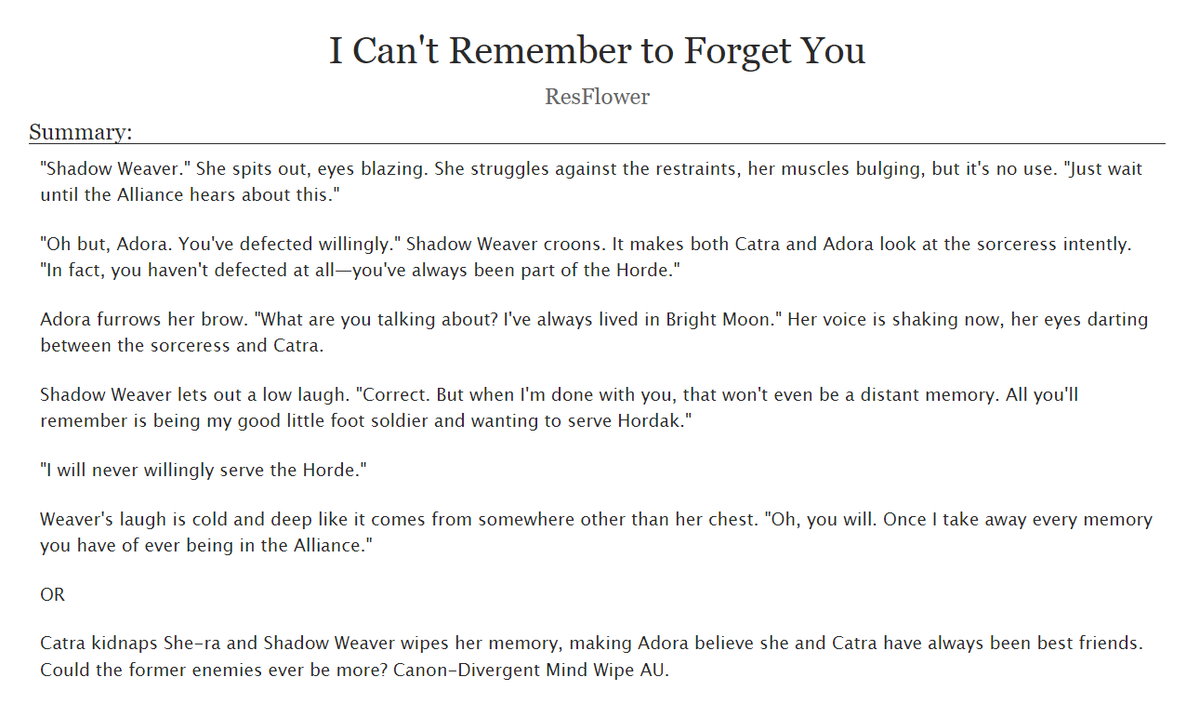 ResFlower1's tweet image. Better late than never I hope?? The final chapter of canon div is OUT
archiveofourown.org/works/46144558…