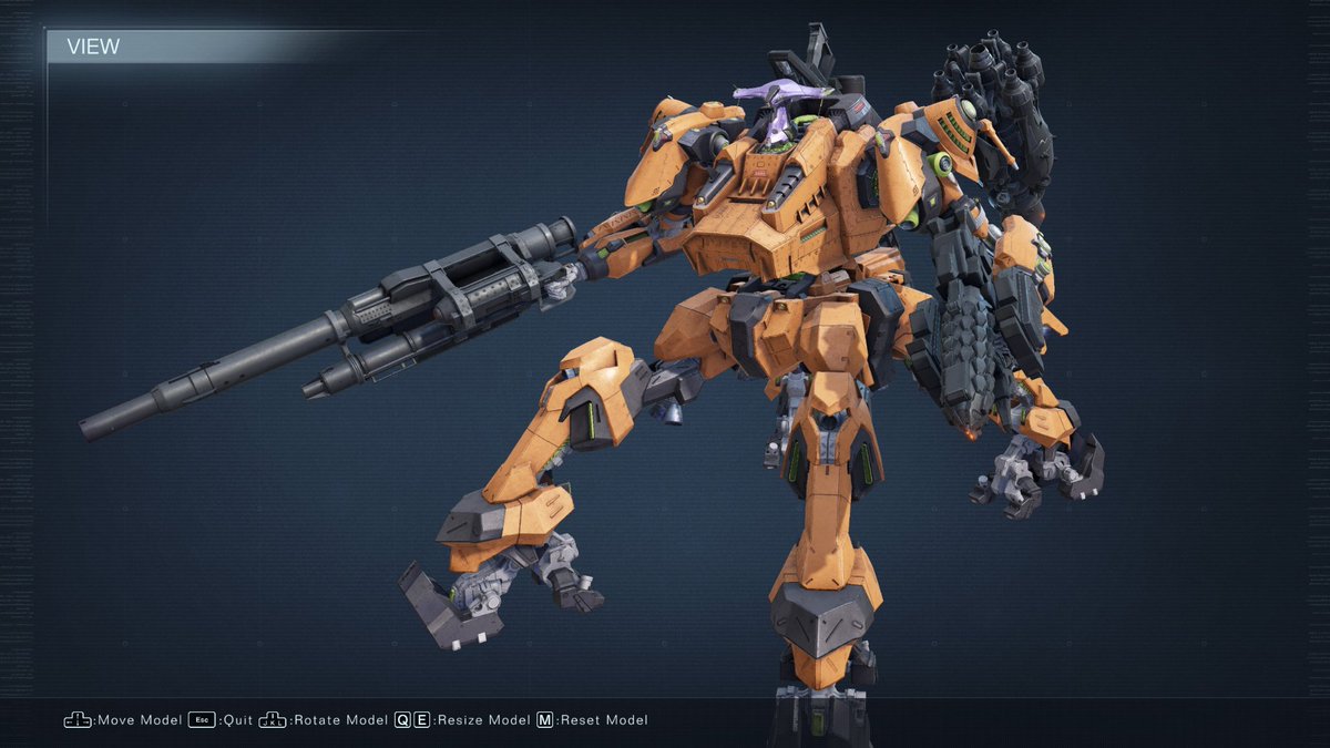 arrayofraise's tweet image. My attempt at making Elliana from Rivals of Aether in Armored Core 6! Tried to match the weapons to ones in her aerial arsenal! Quite handy that Quadruped ACs hover just like her mech