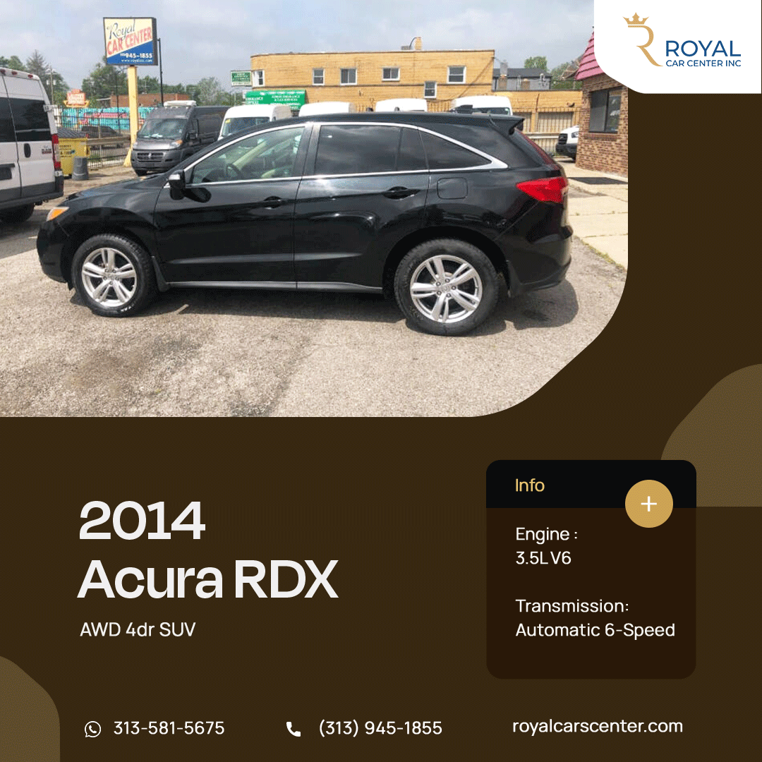 Royalcarscenter's tweet image. Acura RDX - 2014 MODEL
Price: $11,900
Exterior Color: Black
Read more: royalcarscenter.com/cars/2014-acur…
📷 (313) 945-1855
📷 (313) 485-9895
📷 royalcarcenterinc@gmail.com

#UsedCars #Acura #UsedCarsNearMe #RoyalCarCenter #PreOwnedCars #Detroit #Michigan