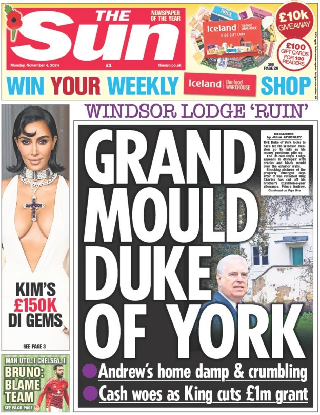 hol40900's tweet image. Oh, #PrinceAndrew’s mansion’s falling apart? Cry me a river! 👋 Most can’t even afford a roof, and this royal freeloader’s crying over lost pocket money? Time to scrap the whole lot of ‘em! #AbolishTheMonarchy